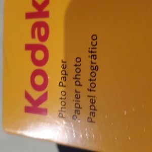 Kodak photo paper